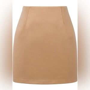 IDEALSANXUN Womens High Waist Plaid Skirt Bodycon Pencil Wool Mini Skirt